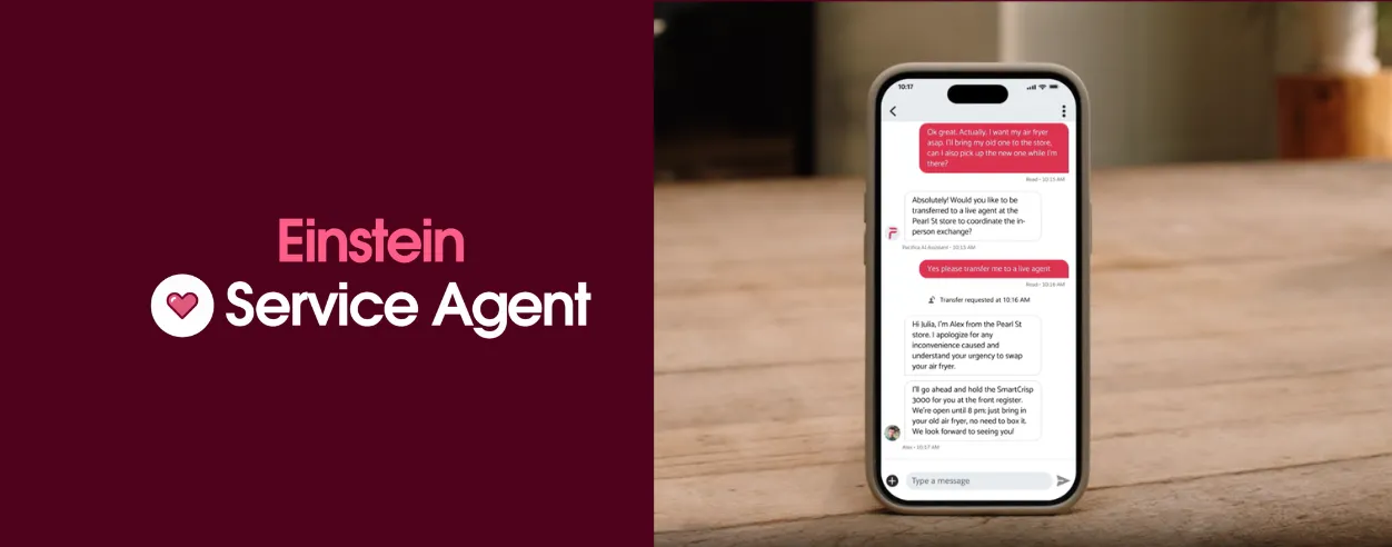 Salesforce to elevate chatbot user experiences with launch of ‘Einstein Service Agent’