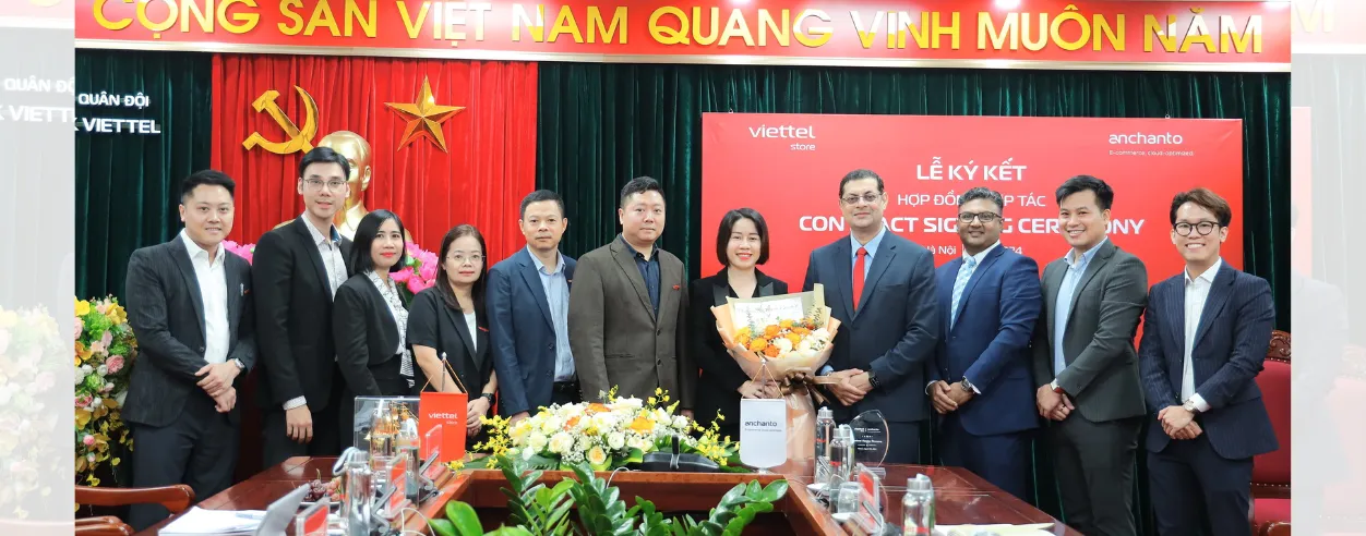 Anchanto to improve Vietnam’s tech-powered shopping experience with recent Viettel Store collaboration
