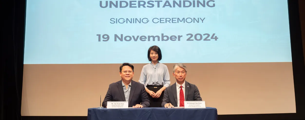 1_Canon Singapore, Temasek Polytechnic ink agreement for advanced security training, development_11zon