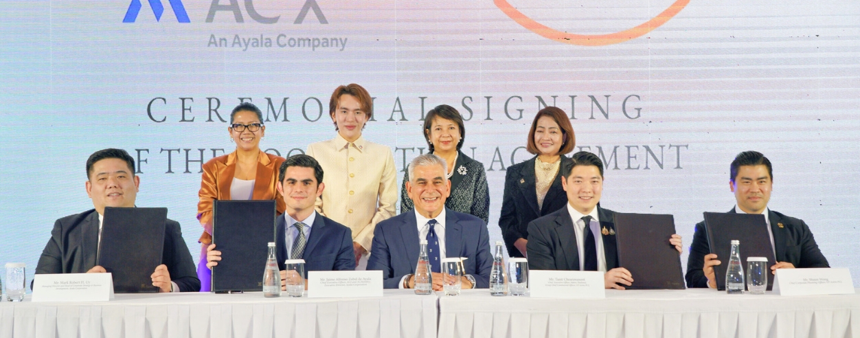 Ayala’s ACX Holdings taps CP Axtra to advance business opportunities across Philippines and Thailand