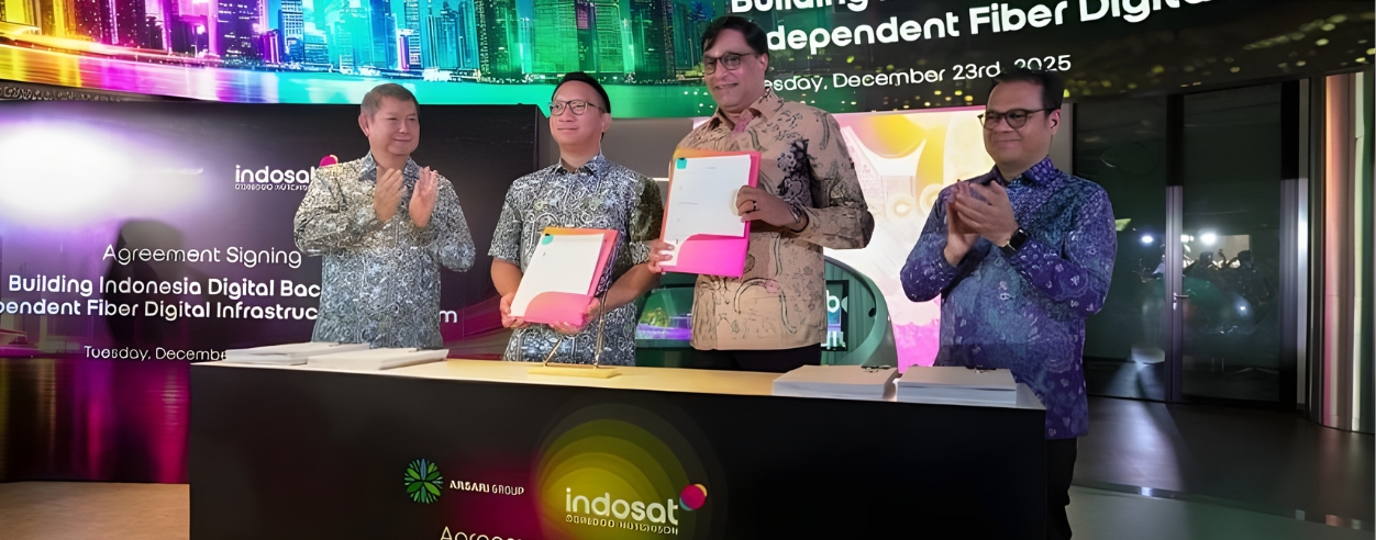 Indosat, Arsari Group, and Northstar Group partner to expand connectivity across Indonesia