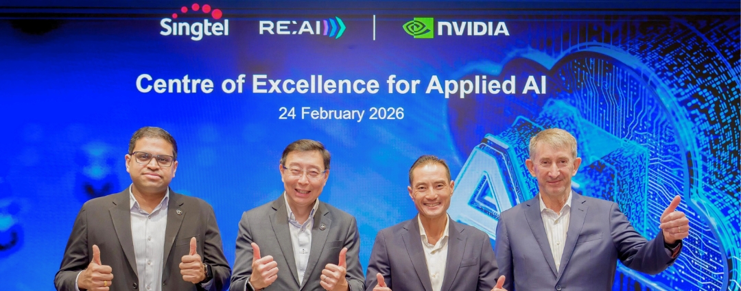 Singtel’s Digital InfraCo, NVIDIA establish Applied AI centre in Singapore