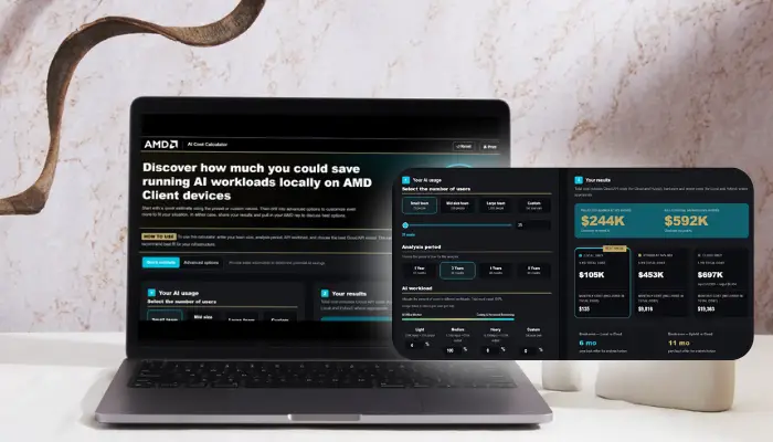 AMD deploys Tokenomics Calculator to help businesses model AI deployment costs