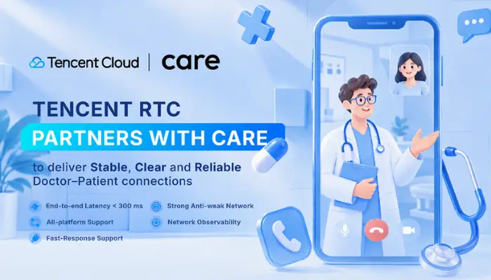 Tencent Cloud, Care partner on low-latency telehealth consultations in Singapore
