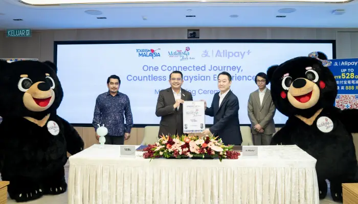 Tourism Malaysia, Alipay+ sign MoU to put AI travel agent in visitors' digital wallets