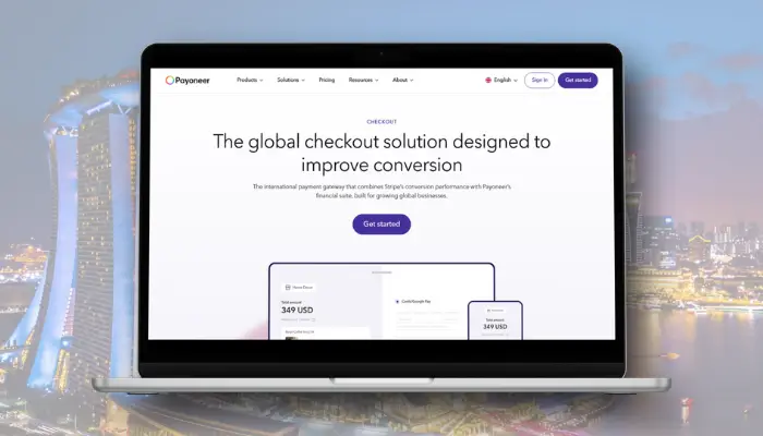 payoneer checkout singapore